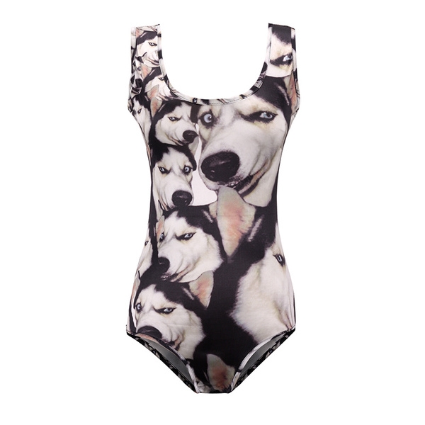 Дамски бански с 3D анимации и картини