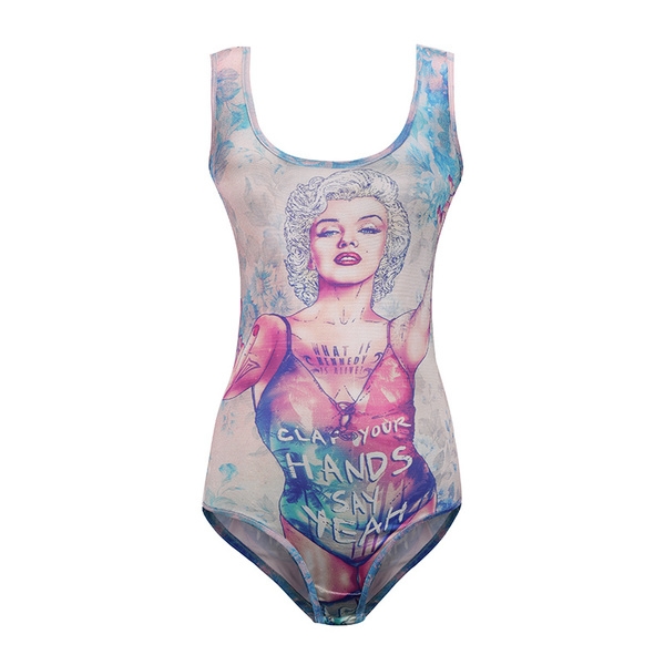 Дамски бански с 3D анимации и картини