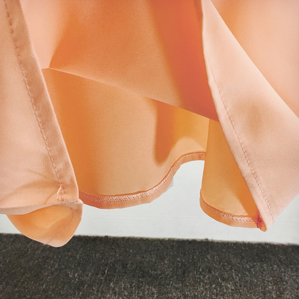 Дамска шифонена риза с панделка и 3/4 ръкав