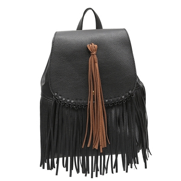 Дамска раница с ресни - индианска принцеса