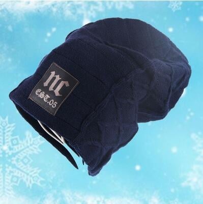 Зимни топли шапки за мъже и за жени с пух в разнообразни цветове