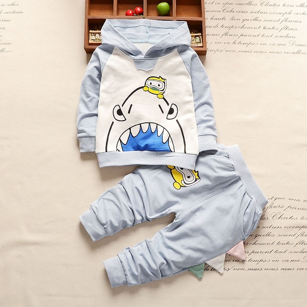 Пролетни модели детски комплекти блузка с дълъг ръкав и панталон: 10 различни модела