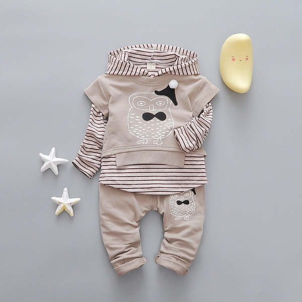 Пролетни модели детски комплекти блузка с дълъг ръкав и панталон: 10 различни модела