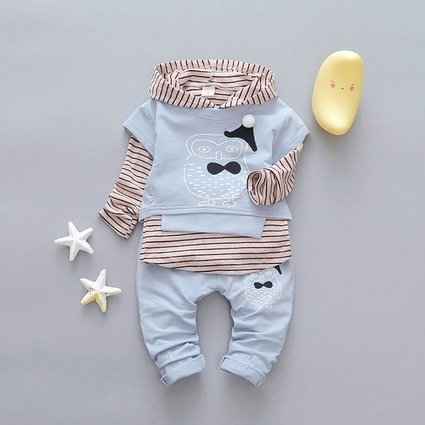 Пролетни модели детски комплекти блузка с дълъг ръкав и панталон: 10 различни модела