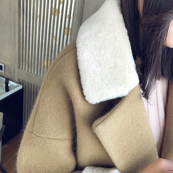 Дамско късо дебело палтенце в четири свежи цвята. 