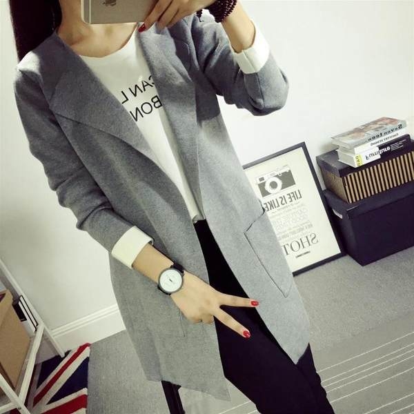 Дамски елегантни проелтно-есенни палта: 6 цвята