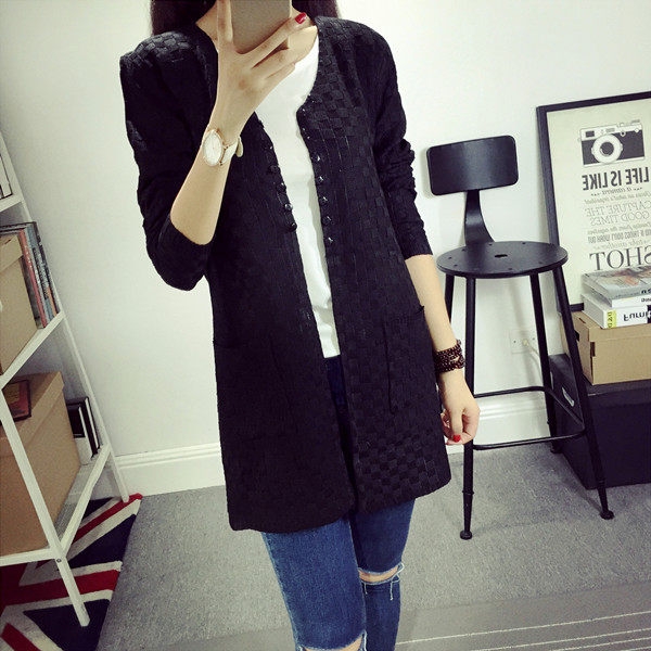 Дамкси тънки пролетни ежедневни жилетки