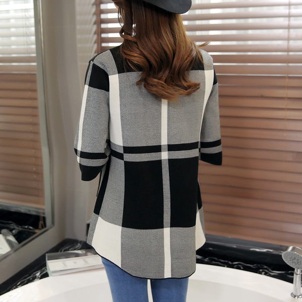 Дамска пролетна жилетка с 3/4 ръкав