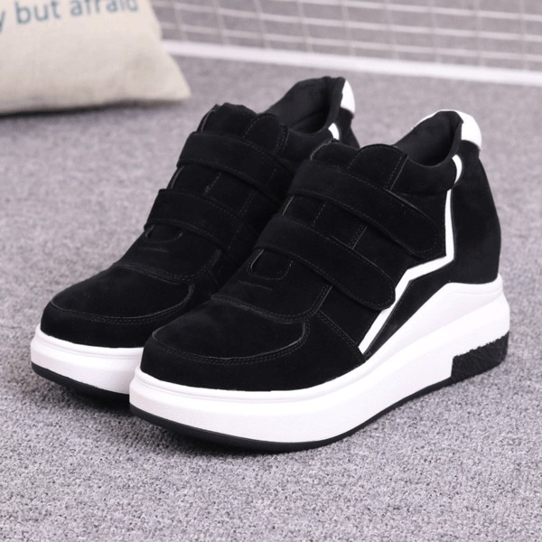 Ежедневни обувки с дебела подметка в три цвята. 