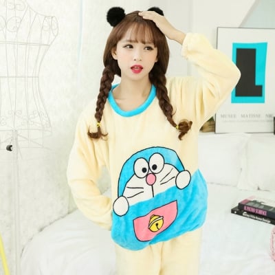 Сладки пижамки с детски мотиви- памучни.