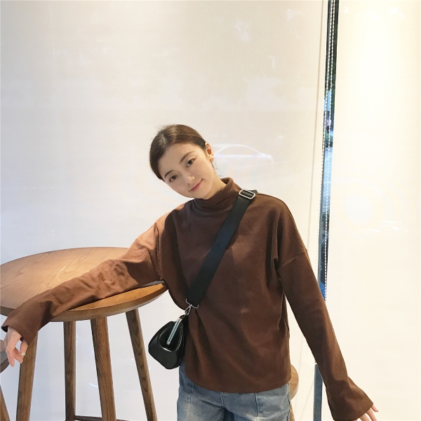 Дамски ежедневни блузки с широки ръкави - в 6 цвята.