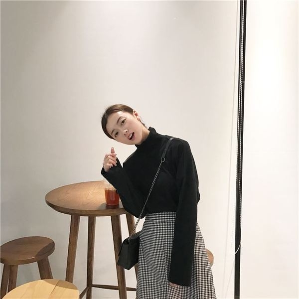 Дамски ежедневни блузки с широки ръкави - в 6 цвята.