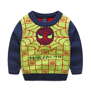 Παιδικά πουλόβερ για αγόρια με διαφορετικά μοτίβα