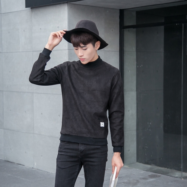 Οι άνδρες πλούσσα μπλούζες με κέντημα στο χέρι.