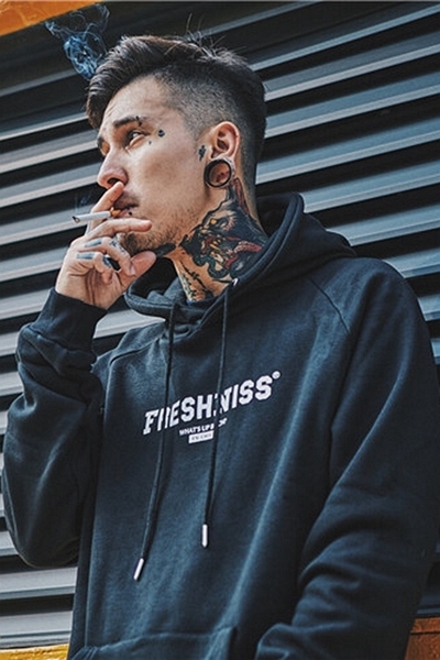 Ευρεία ανδρικά φούτερ σε 5 χρώματα.