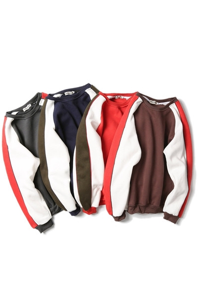 Мъжка дебела блуза в ретро стил - четири цвята.