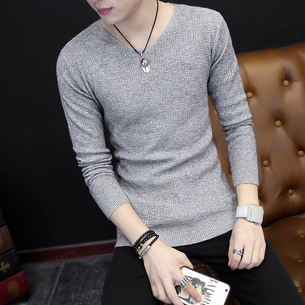 Ανδρικό πουλόβερ Team Slim σε διάφορα χρώματα