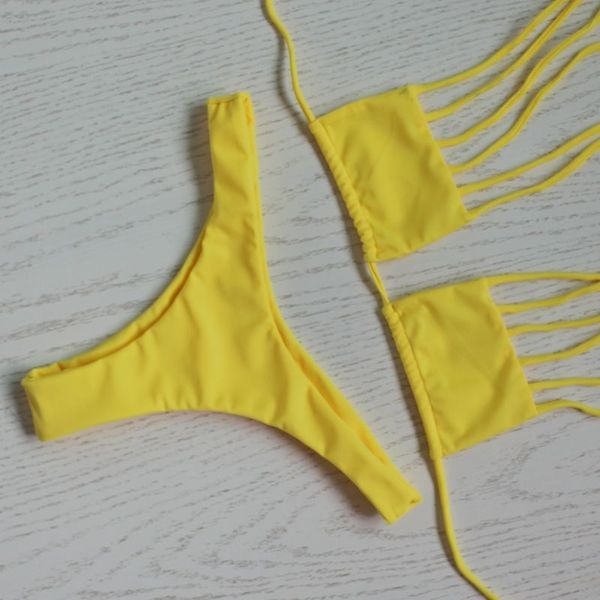 Οι γυναίκες κολύμβησης διαφορετικά μοντέλα και χρώματα παντελόνι Μπραζίλια