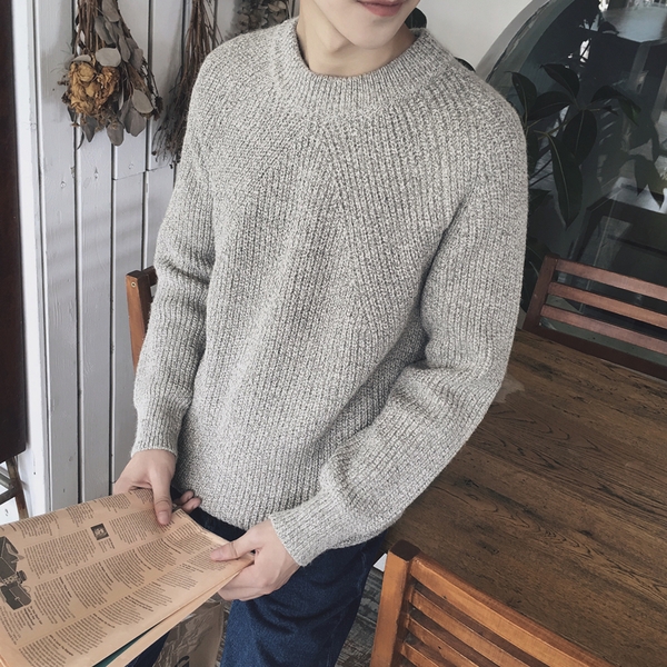 Χειμερινό ανδρικό φούτερ σε γκρι και μαύρο χρώμα