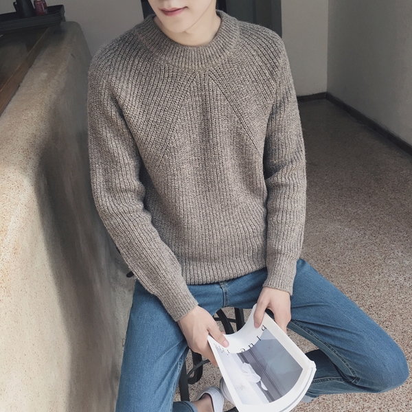 Χειμερινό ανδρικό φούτερ σε γκρι και μαύρο χρώμα