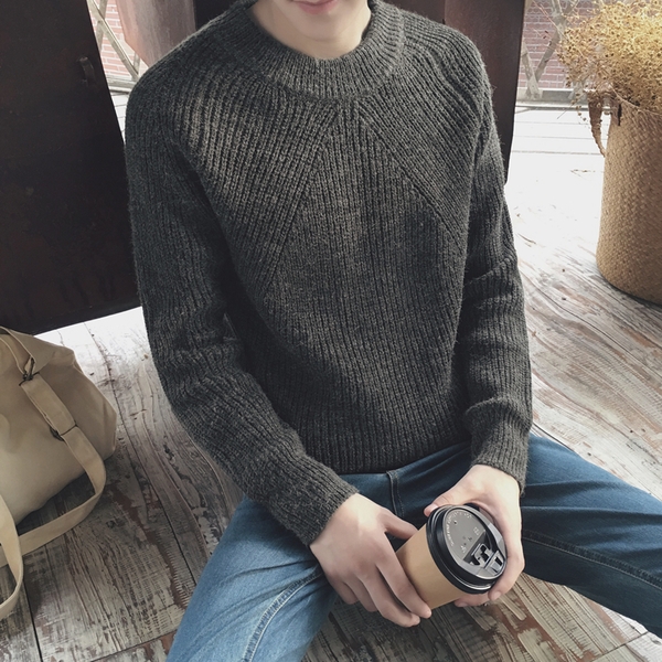 Χειμερινό ανδρικό φούτερ σε γκρι και μαύρο χρώμα