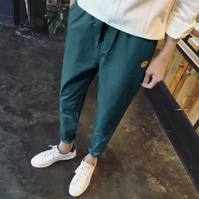 Ανδρικά περιστασιακή φαρδύ παντελόνι σε μπεζ, γκρι, μαύρο, μπλε, πράσινο και γκρι