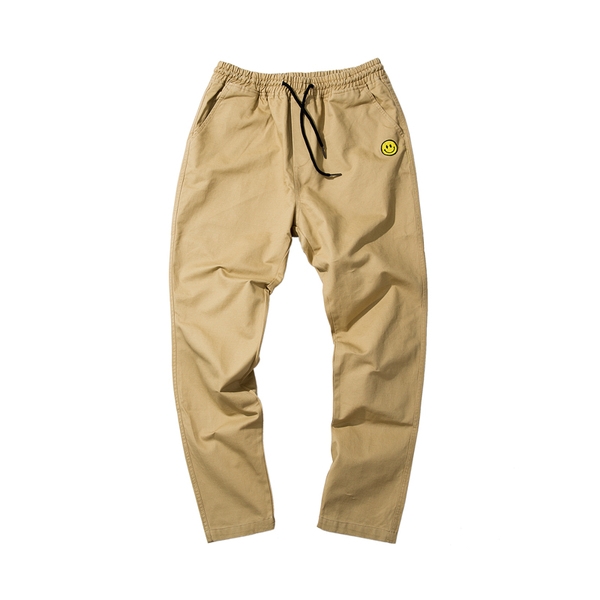 Ανδρικά περιστασιακή φαρδύ παντελόνι σε μπεζ, γκρι, μαύρο, μπλε, πράσινο και γκρι