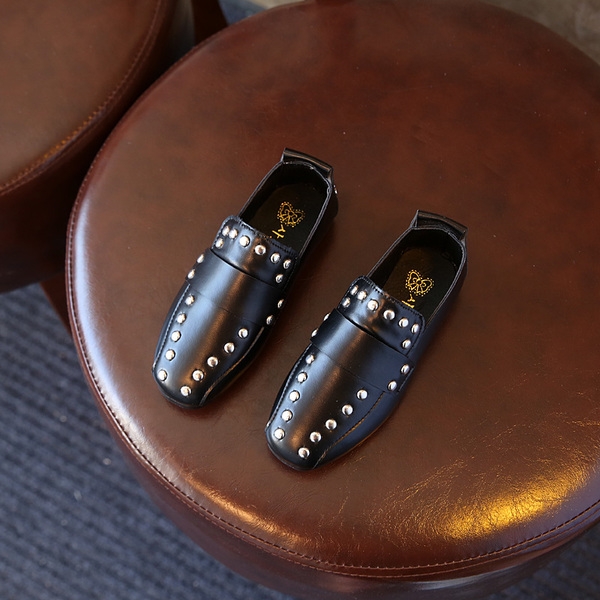 Παιδικά παπούτσια άνοιξης και φθινοπώρου για κορίτσια και αγόρια μαύρα και άσπρα