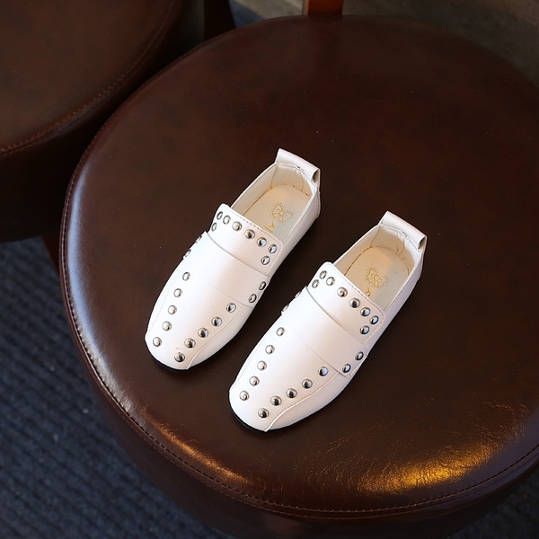 Παιδικά παπούτσια άνοιξης και φθινοπώρου για κορίτσια και αγόρια μαύρα και άσπρα