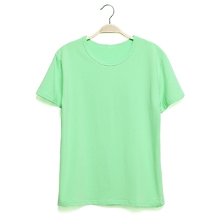 Καθαρίστε T-shirt με κοντά μανίκια σε πολλά χρώματα