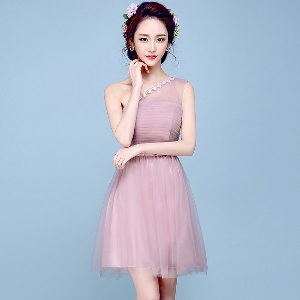 Топ модели дамски официални рокли пролетни и летни в розов, лилав цвят, шампанско - разнообразен дизайн