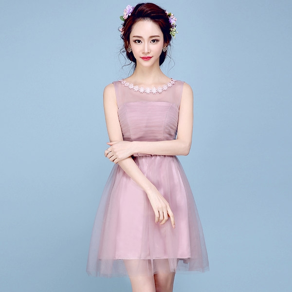 Топ модели дамски официални рокли пролетни и летни в розов, лилав цвят, шампанско - разнообразен дизайн