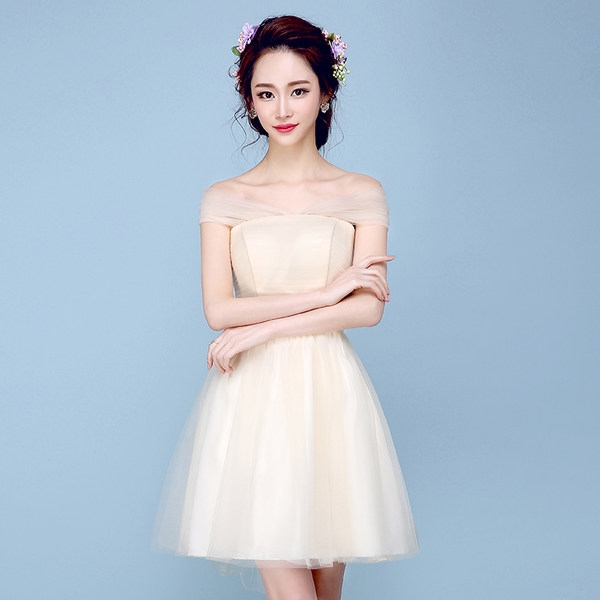 Топ модели дамски официални рокли пролетни и летни в розов, лилав цвят, шампанско - разнообразен дизайн