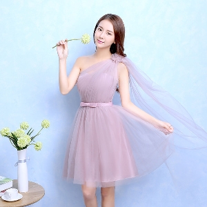 Κορυφαία μοντέλα Γυναικών φορέματα άνοιξη και το καλοκαίρι σε ροζ, μωβ, σαμπάνια - διάφορα σχέδια
