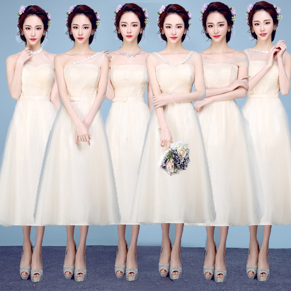 Топ модели дамски официални рокли пролетни и летни в розов, лилав цвят, шампанско - разнообразен дизайн