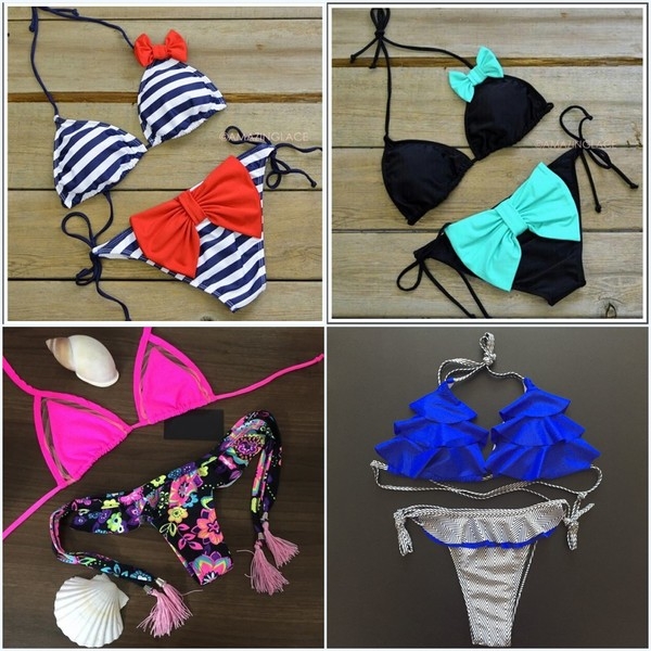 Δύο-κομμάτι με μια κορδέλα