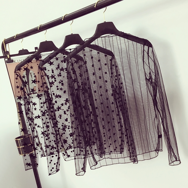 Thin διαφανή μπλούζα - 4 διαφορετικά μοντέλα