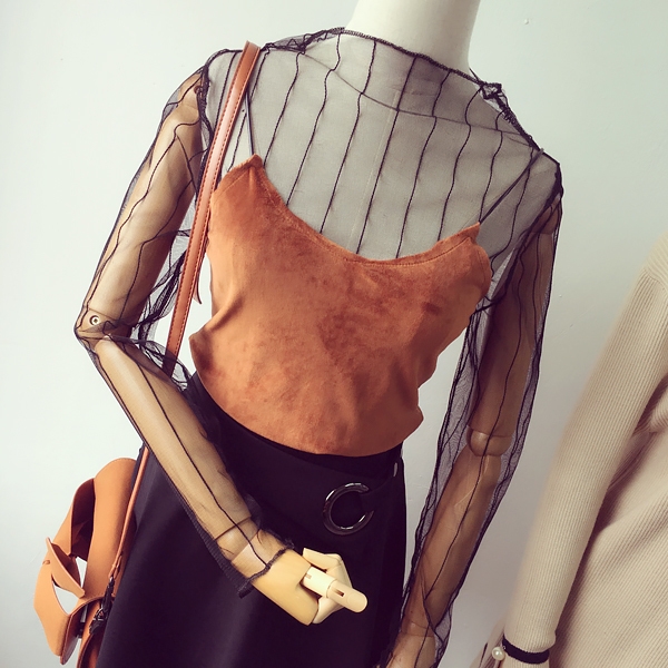 Thin διαφανή μπλούζα - 4 διαφορετικά μοντέλα