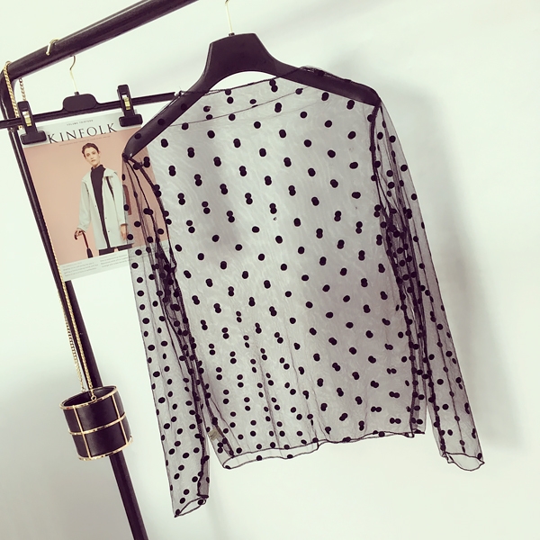 Thin διαφανή μπλούζα - 4 διαφορετικά μοντέλα