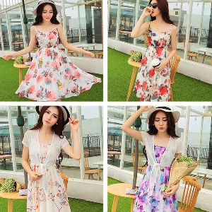 Дамски леки и удобни летни рокли с флорални мотиви няколко свежи модела в топ комбинации