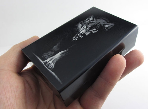 Персонализирана табакера 20 цигари истинско лазерно гравиране