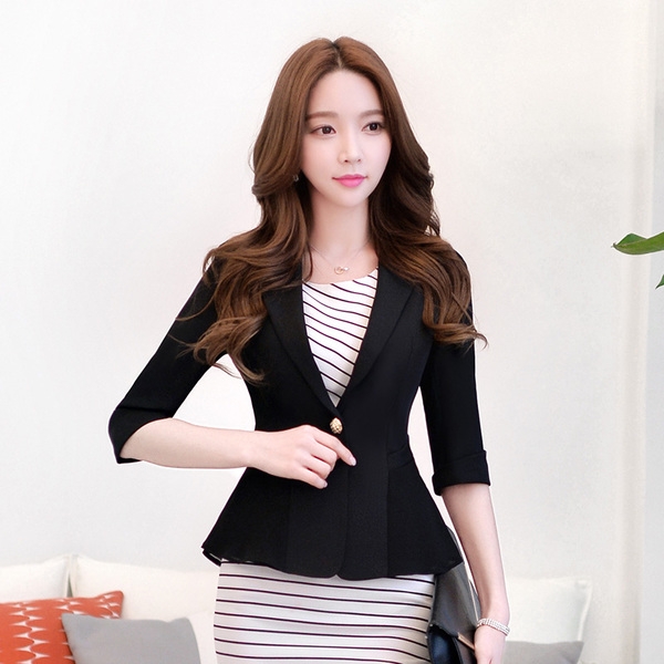 Οι γυναίκες κομψό άνοιξη φθινόπωρο σακάκι σε διάφορα χρώματα