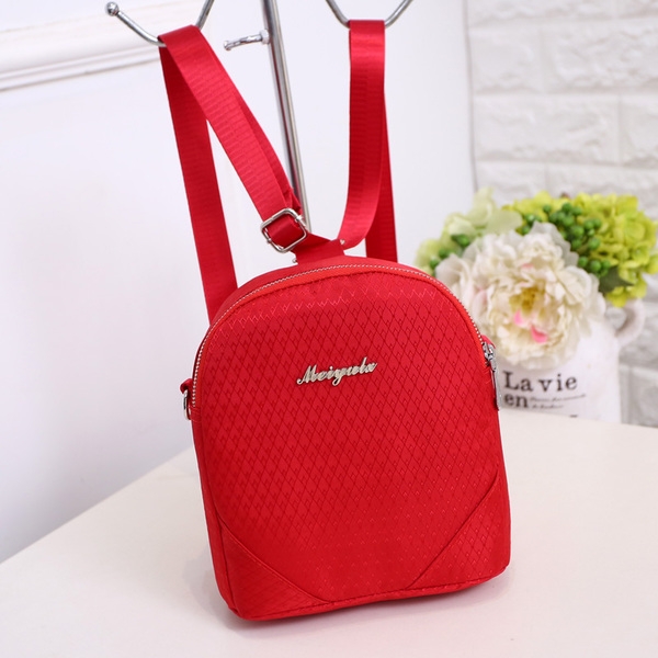 Κυρίες μικρό σακίδιο με φερμουάρ σε διάφορα χρώματα