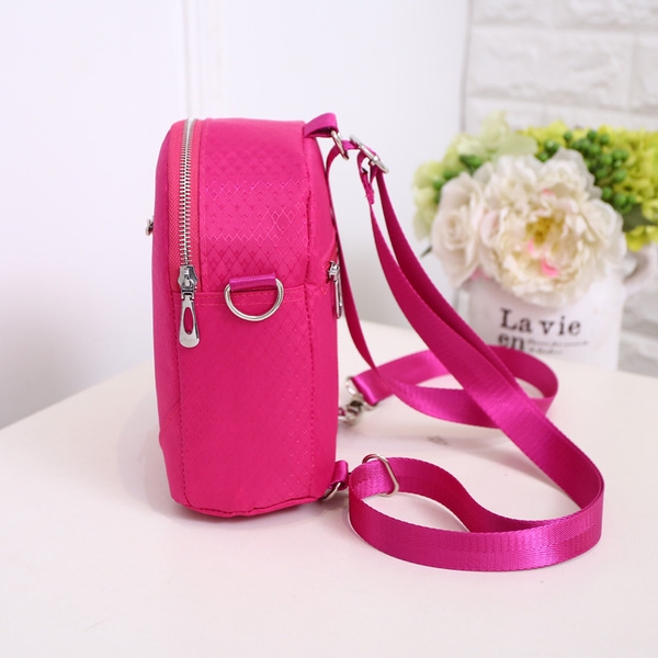 Κυρίες μικρό σακίδιο με φερμουάρ σε διάφορα χρώματα