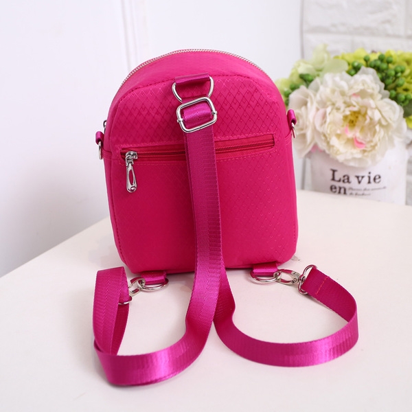 Κυρίες μικρό σακίδιο με φερμουάρ σε διάφορα χρώματα