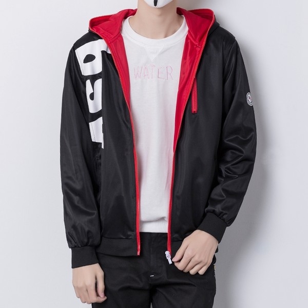 Ανοιξιάτικο φθινοπωρινό ανδρικό μπουφάν σε διάφορα μοντέλα με υλικό βάσης πολυεστέρα