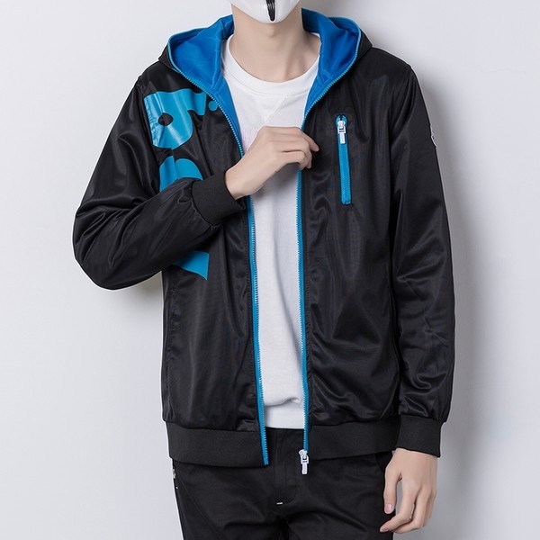 Ανοιξιάτικο φθινοπωρινό ανδρικό μπουφάν σε διάφορα μοντέλα με υλικό βάσης πολυεστέρα