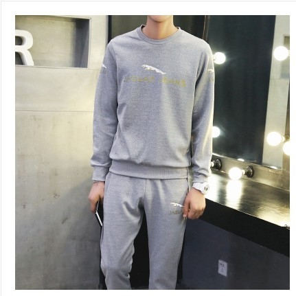 Мъжки спортен анцуг от две части горнища с дълъг ръкав и панталони модели Ягуар, Франция Париж