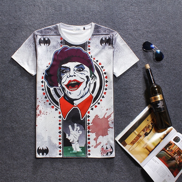 Ανδρών και γυναικών 3D άνοιξη και το καλοκαίρι T-shirts