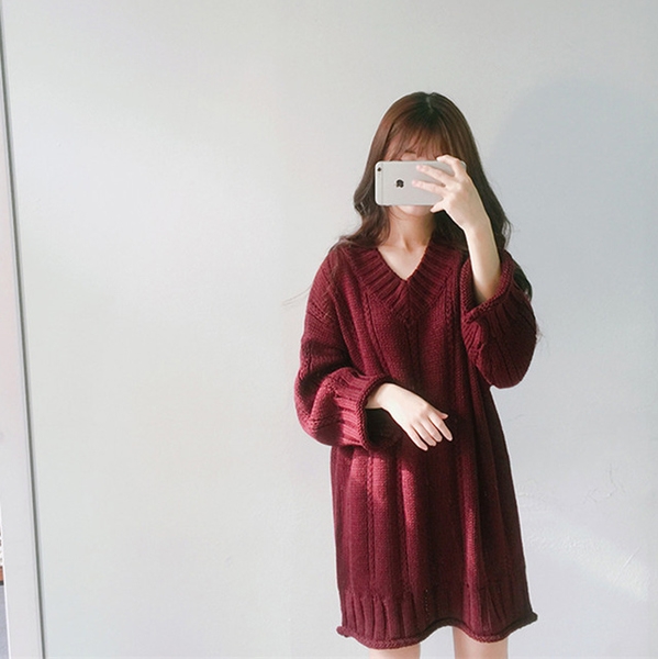 Γυναικείο μπλουζοφόρεμα  σε μεγάλη ποικιλία σε μαύρο, μπορντό και μπεζ χρώμα